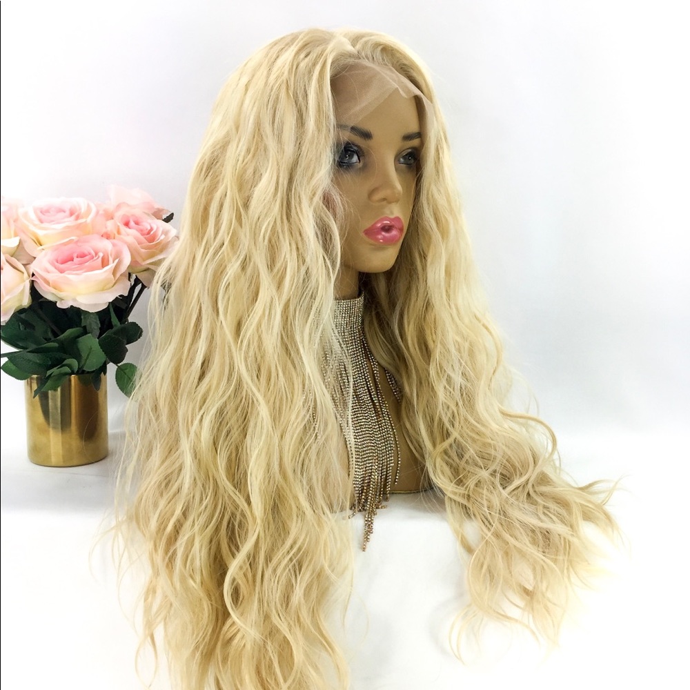 Bleached Blonde | 13x6” Full Lace Top Wig - Picture 4 of 8